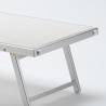 Zestaw 20 aluminiowych leżakiów plażowych Italia 