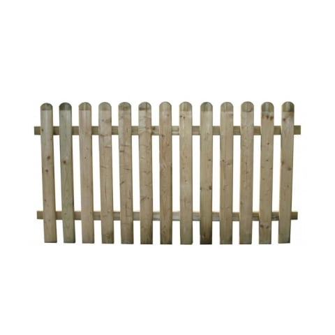 Impregnowany drewniany płot ogrodowy z sosny 180x100 cm Promocja