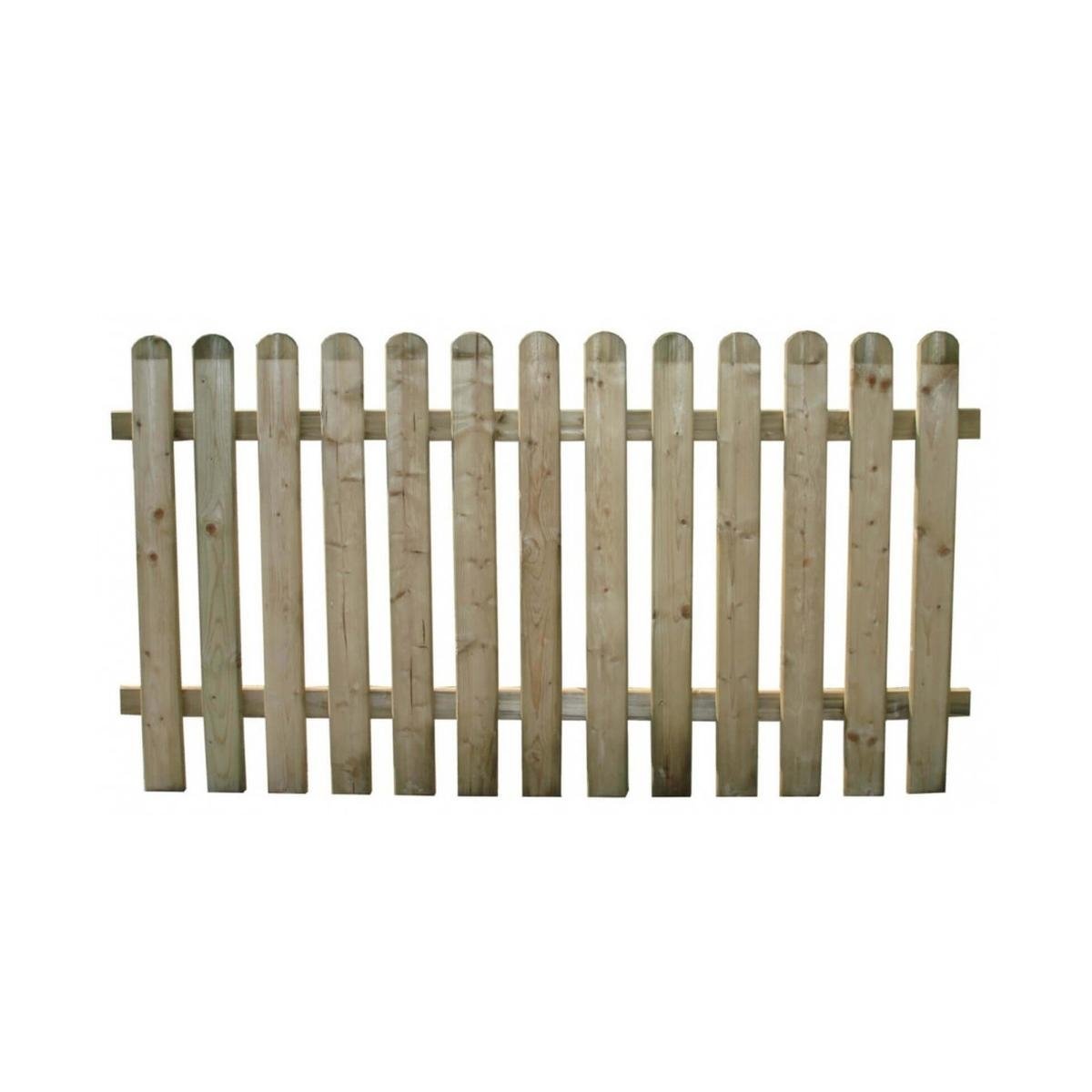 Impregnowany drewniany płot ogrodowy z sosny 180x100 cm Promocja Impregnowany drewniany płot ogrodowy z sosny 180x100 cm Promocja