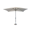 Biały parasol ogrodowy 2x3m z poliestru Poly Promocja