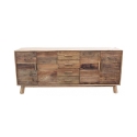 Komoda z recyklingowanego drewna sosnowego z 4 szufladami Heron Oferta