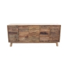 Komoda z recyklingowanego drewna sosnowego z 4 szufladami Heron Oferta