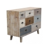 Kolorowa drewniana komoda z 8 szufladami w stylu shabby chic Donald Sprzedaż