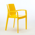 Krzesło polipropylenowe z podłokietnikami Cream Grand Soleil Oferta
