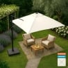 Aluminiowy parasol ogrodowy 2,5 metra Paradise Cechy