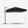 Parasol ogroodowy składany 3x3m Paradise Noir 