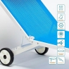 2 Leżaki ogrodowez aluminiowymi kółkami Alabama 