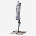 Aluminiowy parasol ogrodowy 3x3 z ramieniem Paradise 