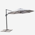 Parasol ogrodowy aluminiowy o średnicy 3 metrów Paradise Wybór