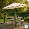 Parasol ogrodowy aluminiowy o średnicy 3 metrów Paradise Promocja