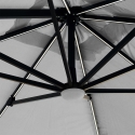 Parasol ogrodowy, składany, z lampka solarną LED 3x3m Paradise Brown Light Wybór