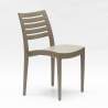 Zestaw 24 polipropylenowych krzeseł restauracyjnych Grand Soleil Firenze Model