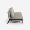 Sofa do spania 2-osobowa nowoczesny design tapicerka z tkaniny salon Bellamy Oferta
