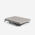 Sofa do spania 2-osobowa nowoczesny design tapicerka z tkaniny salon Bellamy Rabaty