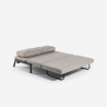 Sofa do spania 2-osobowa nowoczesny design tapicerka z tkaniny salon Bellamy Sprzedaż