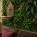 Sztuczny żywopłot 100x100cm realistyczne rośliny 3D na zewnątrz ogrodu Ilex Oferta