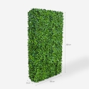 Sztuczny żywopłot osłonowy 106x33x208cm zawsze zielony gardenia Vernas Katalog