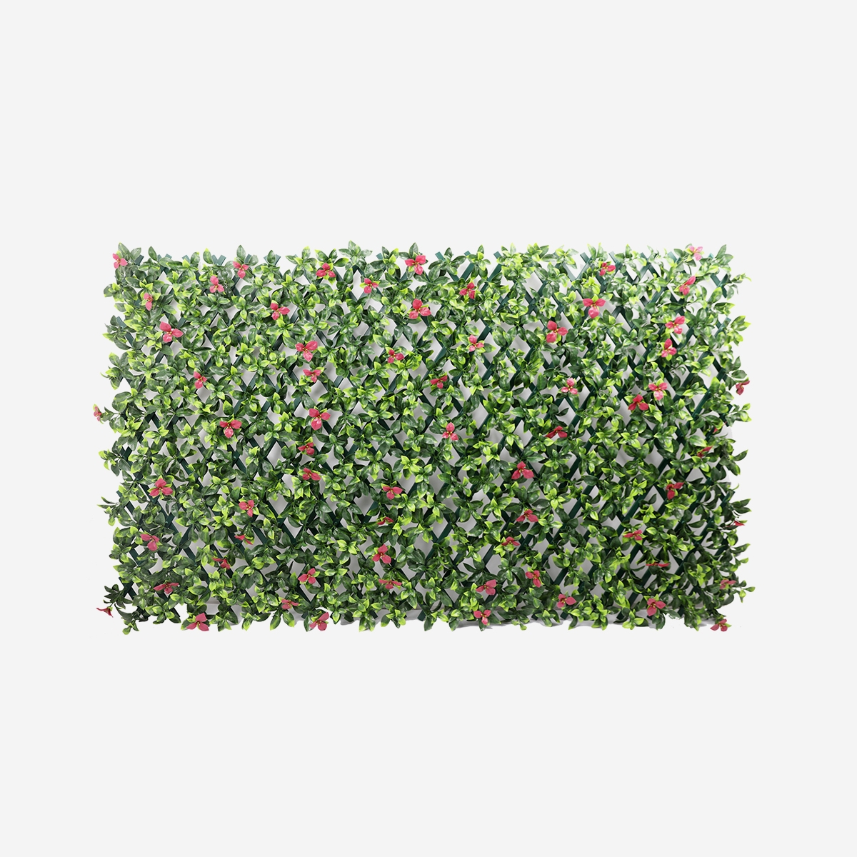 Sztuczny żywopłot ogrodowy rozciągany płotek 200x100cm roślinny Salix. Promocja
