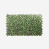 Sztuczny żywopłot ogrodowy rozciągany płotek 200x100cm roślinny Salix. Promocja