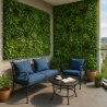Sztuczny żywopłot 100x100cm realistyczna roślina 3D na balkon, do ogrodu Briux Sprzedaż
