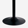 Stół nowoczesny Goblet czarny okrągły 120cm Blackwood+ Katalog