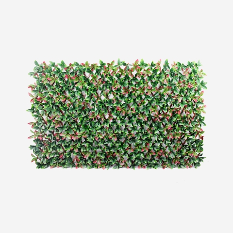 Sztuczny żywopłot 200x100cm głogownik photinia ogrodowa na rozciąganym stelażu Ivoss Promocja