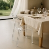 Zestaw 18 przezroczystych krzesł poliwęglowanych Cristal Light Grand Soleil Katalog