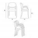 Zestaw 20 przezroczystych krzeseł z poliwęglanu Joker Grand Soleil Sprzedaż