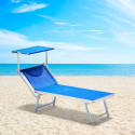 Profesjonalny aluminiowy leżak plażowy Italia Koszt