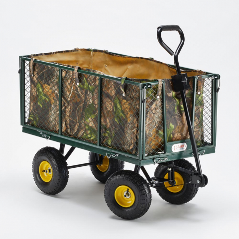 Wózek ogrodowy do transportu drewna lub trawy 400kg Shire Promocja