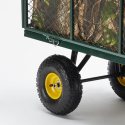 Wózek ogrodowy do transportu drewna lub trawy 400kg Shire Stan Magazynowy
