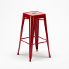 Zestaw 4 metalowe krzesła + 1 stół do baru lub pubów Gowanus 