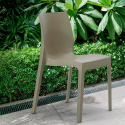 22 Sztaplowane krzesła polipropylenowe Rome Grand Soleil do kuchni lub baru 