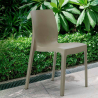 Krzesła polipropylenowe Rome Grand Soleil do kuchni lub baru 