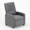 Rozkładany fotel relaksacyjny idealny do salonu Anna Design Środki