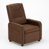 Rozkładany fotel relaksacyjny idealny do salonu Anna Design 