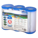 Wkład do filtra Intex 29003 model 3 szt. do pompy filtracyjnej basenu Sprzedaż