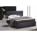 Drewniane łóżko jednosobowe ze schowkiem 120x190 cm Basel Oferta