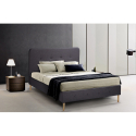 Drewniane dwuosobowe łóżko 120x190 cm Friborg Oferta
