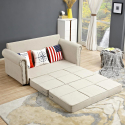 Rozkładana kanapa z poduszkami idealna do salonu Sweet Dreams Katalog