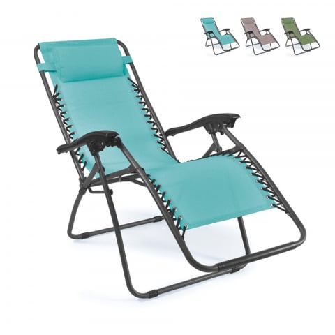 Składane krzeslo plażowe Multiposizione Emily Zero Gravity