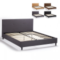 Drewniane dwusobowe łóżko 160x190 Lausanne King Promocja