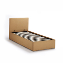 Drewniane łóżko jednosobowe ze schowkiem 80x190 cm Basel Twin Rabaty