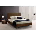 Drewniane dwuosobowe łóżko 120x190 cm Friborg 
