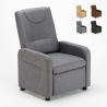 Rozkładany fotel relaksacyjny idealny do salonu Anna Design Wybór