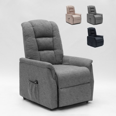 Fotel relaksacyjny z wspomaganiem dla osób starszych Emma Fx Promocja