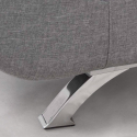 Rozkładana 2 osobowa kanapa z mikrofibry nowoczesny design Centenario 