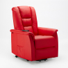 Rozkładany fotel relaksacyjny z wspomagniem przy wstawaniu Design Joanna Fix Oferta