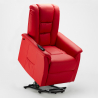 Rozkładany fotel relaksacyjny z wspomagniem przy wstawaniu Design Joanna Fix Katalog
