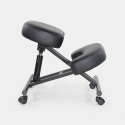 Krzesło klęcznik ergonomiczno-ortopedyczne, z ekoskóry Balancesteel Lux Oferta